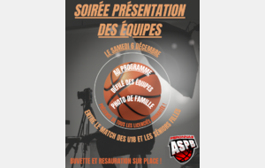 Présentation des équipes / soirée des partenaires