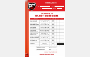 Nouvelle boutique 2026