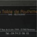 La table de chez PouPette