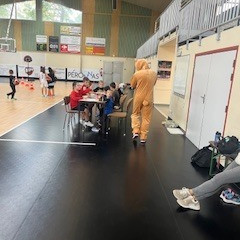 Mercredi basket sur le thèmes d'halloween pour nos u7-u9