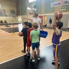 Mercredi basket sur le thèmes d'halloween pour nos u7-u9